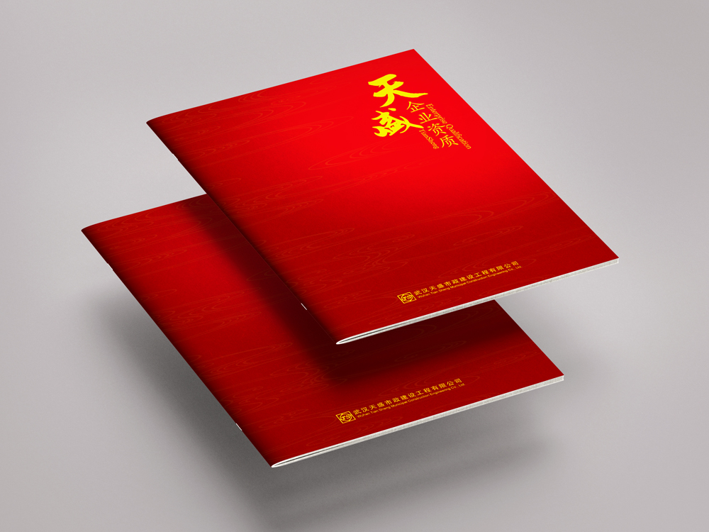 天盛市(shì)政畫(huà)冊設計(jì)
